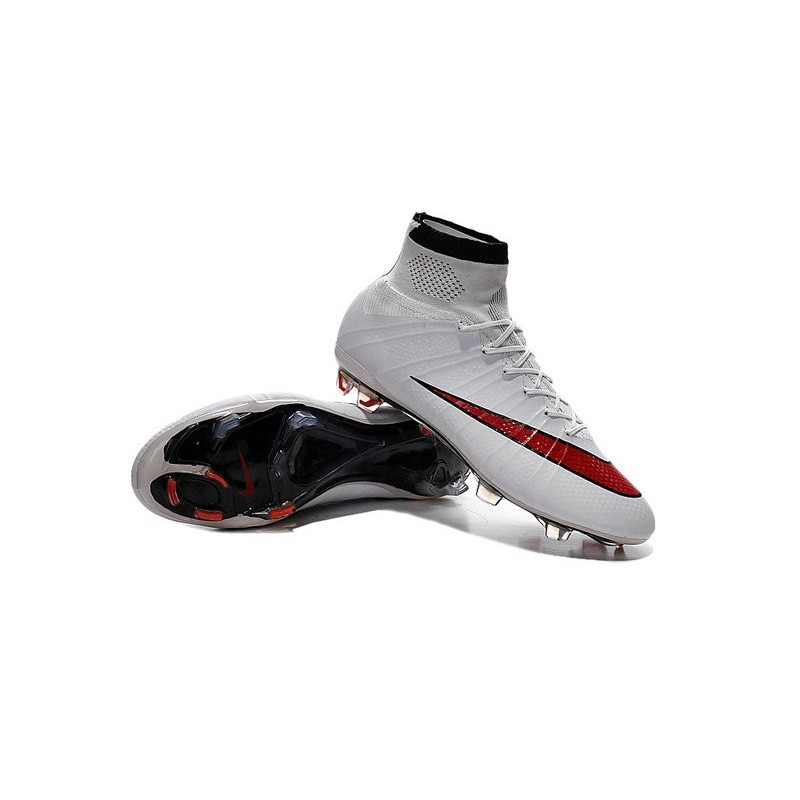 NEW Nike Jr Mercurial Superfly V FG Black White soccer