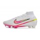 New Nike Zoom Mercurial Superfly 9 Elite FG White Pink