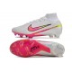 New Nike Zoom Mercurial Superfly 9 Elite FG White Pink