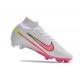 New Nike Zoom Mercurial Superfly 9 Elite FG White Pink
