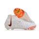 Nike Phantom Luna Elite NU FG Boots White Black Total Orange