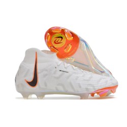 Nike Phantom Luna Elite NU FG Boots White Black Total Orange