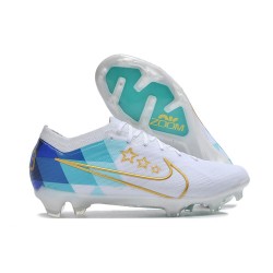 Nike Air Zoom Mercurial Vapor XV Elite FG White Gold Blue