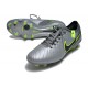 Nike Tiempo Legend 10 Elite FG Boot Grey Black Green
