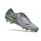 Nike Tiempo Legend 10 Elite FG Boot Grey Black Green