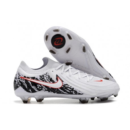 Nike Phantom Luna 2 Elite FG Low Cut White Black Red