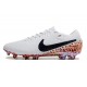 Nike Tiempo Legend 10 Elite FG Boot White Orange Black