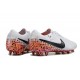 Nike Tiempo Legend 10 Elite FG Boot White Orange Black