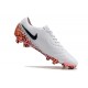 Nike Tiempo Legend 10 Elite FG Boot White Orange Black