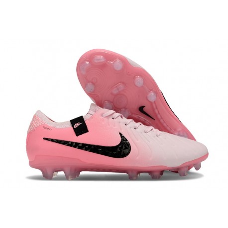 Nike Tiempo Legend 10 Elite FG Boot Pink Foam Black