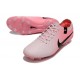 Nike Tiempo Legend 10 Elite FG Boot Pink Foam Black