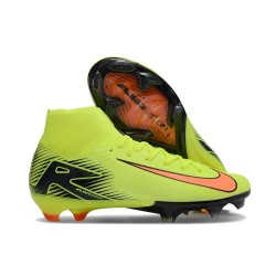 Nike Zoom Mercurial Superfly 10 Elite FG Yellow Orange