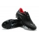 Nike Soccer Cleat New 2014 HyperVenom Phantom FG ACC Black Red