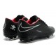Nike Soccer Cleat New 2014 HyperVenom Phantom FG ACC Black Red