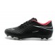 Nike Soccer Cleat New 2014 HyperVenom Phantom FG ACC Black Red