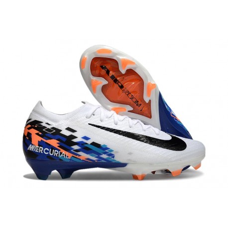 Nike Air Zoom Mercurial Vapor XVI Elite FG White Black Blue