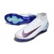 Nike Zoom Mercurial Superfly 10 Elite FG White Blue Black