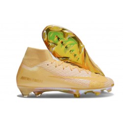Nike Zoom Mercurial Superfly 10 Elite FG Yellow Golden