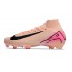 Nike Air Zoom Mercurial Superfly X Elite FG Cleat Pink Black