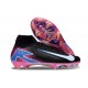 Nike Air Zoom Mercurial Superfly X Elite FG Cleat Black White Pink