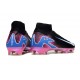 Nike Air Zoom Mercurial Superfly X Elite FG Cleat Black White Pink