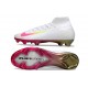 Nike Air Zoom Mercurial Superfly X Elite FG Cleat White Pink