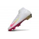 Nike Air Zoom Mercurial Superfly X Elite FG Cleat White Pink