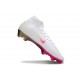 Nike Air Zoom Mercurial Superfly X Elite FG Cleat White Pink