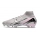 Nike Air Zoom Mercurial Superfly X Elite FG Cleat Grey White