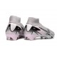 Nike Air Zoom Mercurial Superfly X Elite FG Cleat Grey White