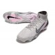 Nike Air Zoom Mercurial Superfly X Elite FG Cleat Grey White