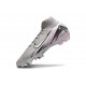 Nike Air Zoom Mercurial Superfly X Elite FG Cleat Grey White