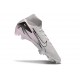 Nike Air Zoom Mercurial Superfly X Elite FG Cleat Grey White
