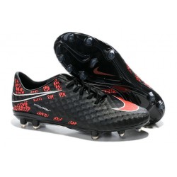 New Neymar World Cup 2014 Nike HyperVenom Phantom FG ACC Reflective Black Red