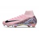 Nike Mercurial Superfly 10 Elite FG Football Shoes Pink Black