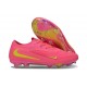 Nike Phantom 6 Low Cut Elite FG Cleat Pink Yellow