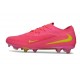 Nike Phantom 6 Low Cut Elite FG Cleat Pink Yellow