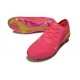 Nike Phantom 6 Low Cut Elite FG Cleat Pink Yellow