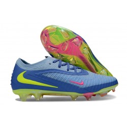 Nike Phantom 6 Low Cut Elite FG Cleat Blue Volt