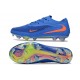 Nike Phantom 6 Low Cut Elite FG Cleat Blue Orange