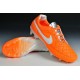 New Leather Ronaldinho Nike Tiempo Legend 5 FG Soccer Cleats Orange White