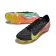 Nike Mercurial Vapor XVI Elite FG Cleats Black Crimson Yellow Green