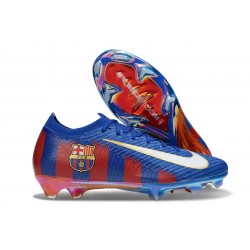 Nike Mercurial Vapor XVI Elite FG Cleats Barcelona Blue Red White