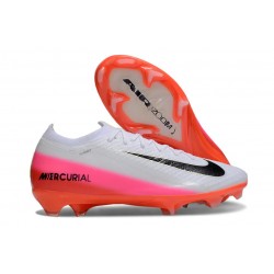 Nike Mercurial Vapor XVI Elite FG Cleats White Black Crimson