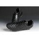 New Leather Ronaldinho Nike Tiempo Legend 5 FG Soccer Shoes All Black