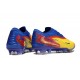 Nike Phantom 6 Low Cut Elite FG Cleat Yellow Blue Red Gold