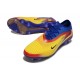 Nike Phantom 6 Low Cut Elite FG Cleat Yellow Blue Red Gold