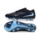 Nike Phantom 6 Low Cut Elite FG Cleat Black Blue