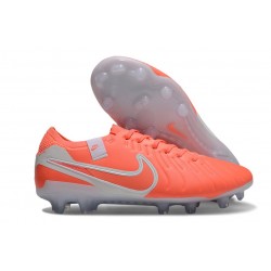 Nike Tiempo Legend X Elite FG New Cleat Hot Lava White