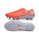 Nike Tiempo Legend X Elite FG New Cleat Hot Lava White